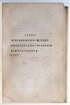 ALDINE PRESS  STATIUS, PUBLIUS PAPINIUS. Sylvarum libri quinque [and other textx]. 1502